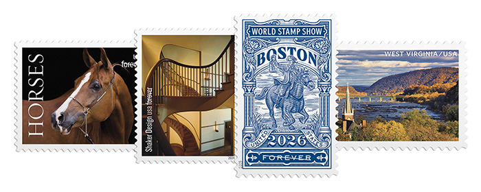 Forever Stamps available from The Postal Store.
